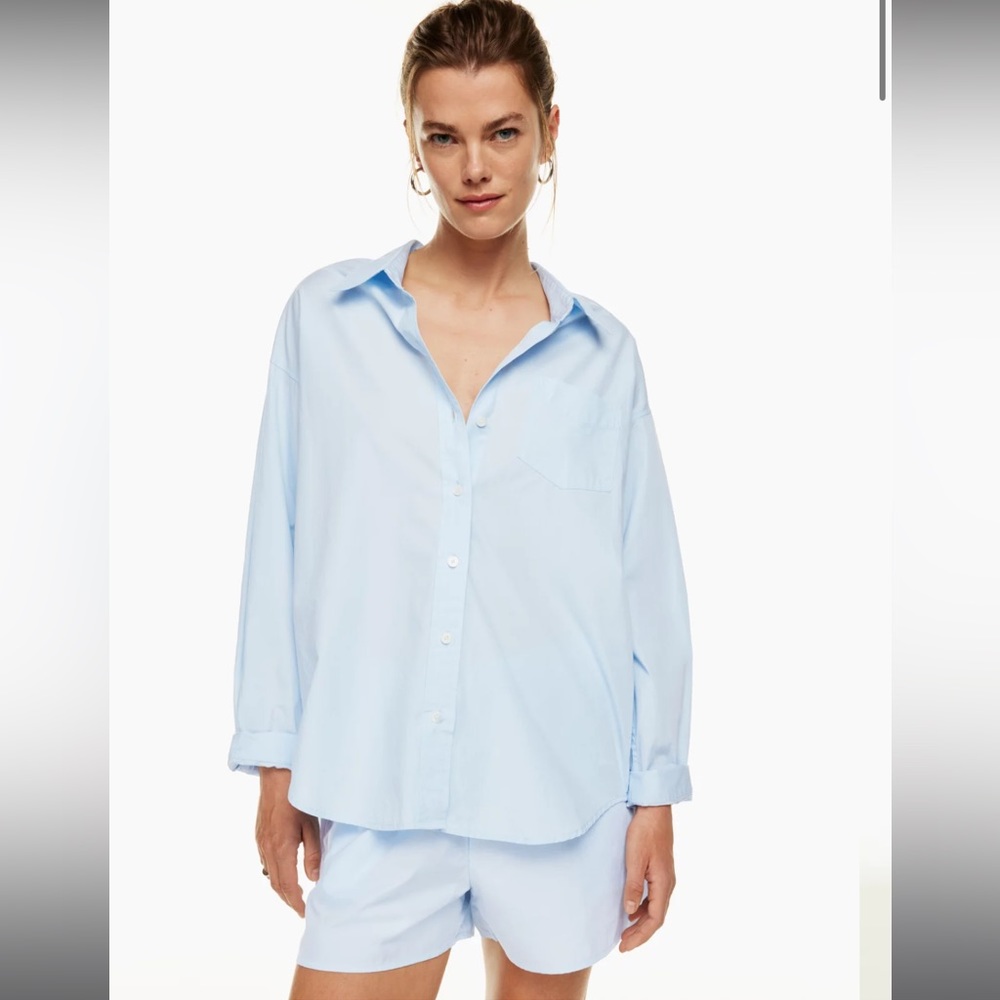 Wilfred Poplin Matching Set Top and Short